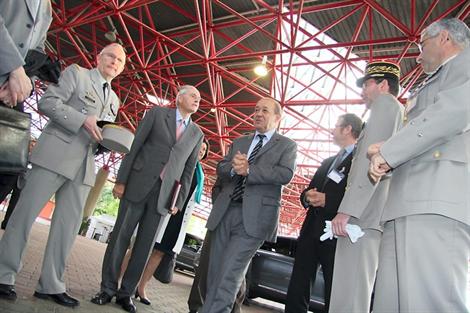Jean-Yves Le Drian à Rennes le 3 juin